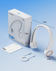 Portable Personal Neck Cooling Rechargeable Bladeless Fan