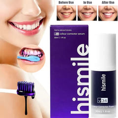 Hismile Tooth Cleansing Purple Corrector Teeth Toothpaste